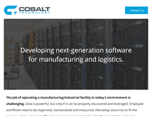 Tablet Screenshot of cobalttech.com